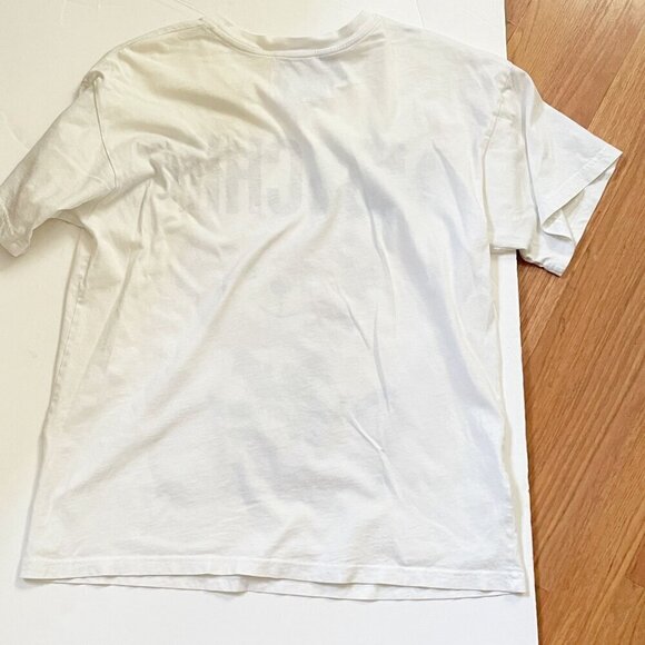 Moschino This is Not a Toy Graphic Bunny Short Sleeve Crew Pullover Cotton Tee M - Picture 5 of 10